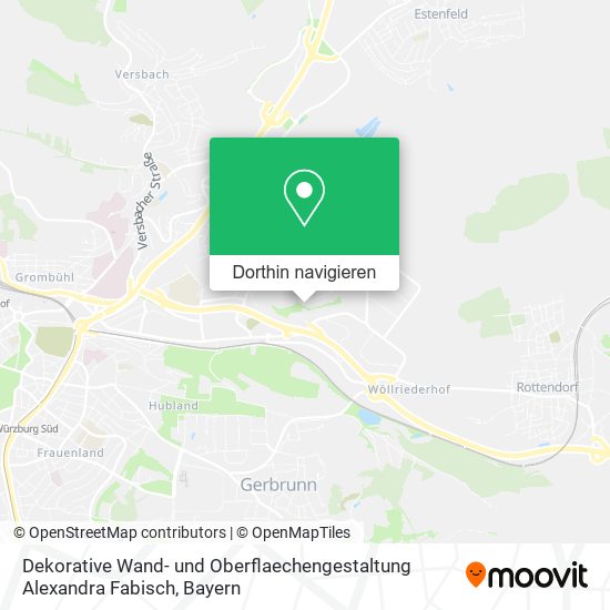 Dekorative Wand- und Oberflaechengestaltung Alexandra Fabisch Karte