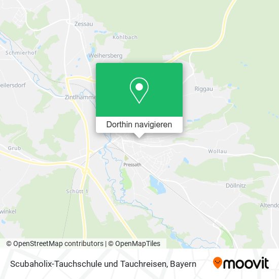 Scubaholix-Tauchschule und Tauchreisen Karte