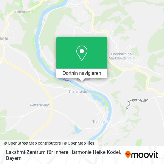 Lakshmi-Zentrum für Innere Harmonie Heike Ködel Karte
