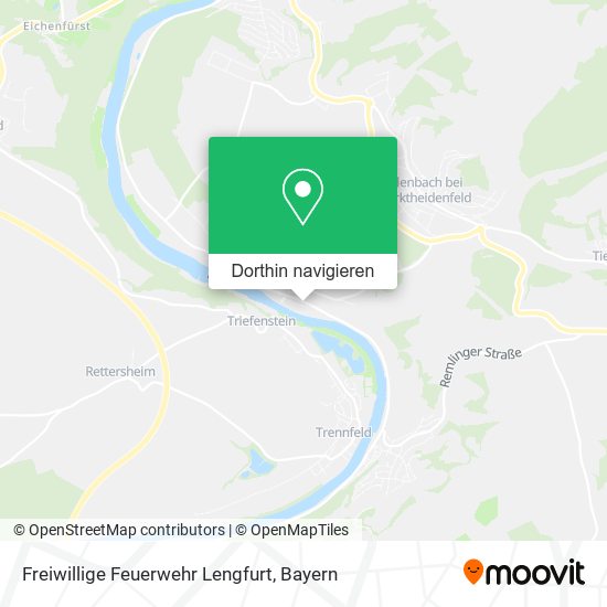 Freiwillige Feuerwehr Lengfurt Karte
