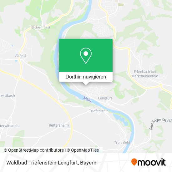 Waldbad Triefenstein-Lengfurt Karte