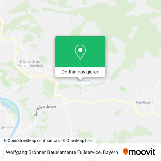 Wolfgang Brönner Bauelemente Fullservice Karte
