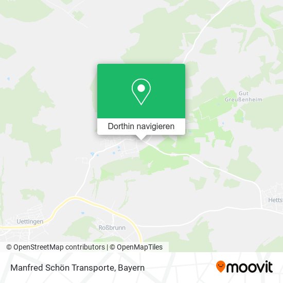 Manfred Schön Transporte Karte