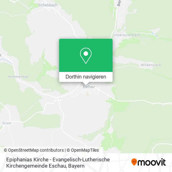 Epiphanias Kirche - Evangelisch-Lutherische Kirchengemeinde Eschau Karte