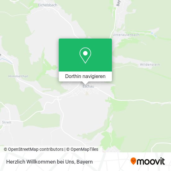 Herzlich Willkommen bei Uns Karte