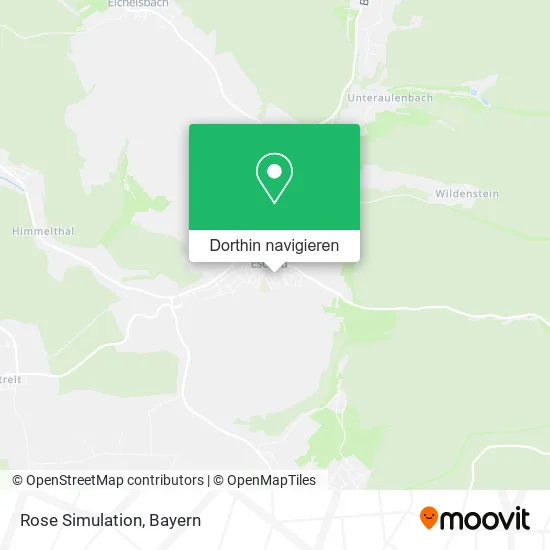 Rose Simulation Karte