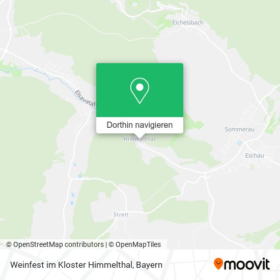 Weinfest im Kloster Himmelthal Karte