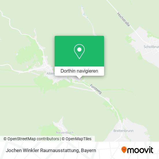 Jochen Winkler Raumausstattung Karte