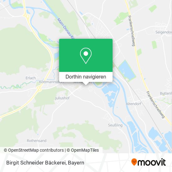 Birgit Schneider Bäckerei Karte