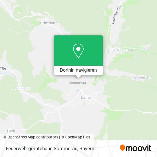 Feuerwehrgerätehaus Sommerau Karte