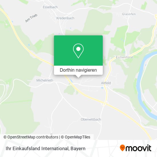 Ihr Einkaufsland International Karte