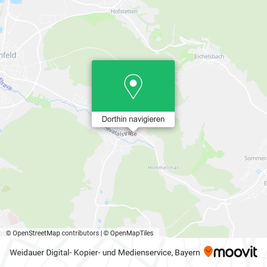 Weidauer Digital- Kopier- und Medienservice Karte