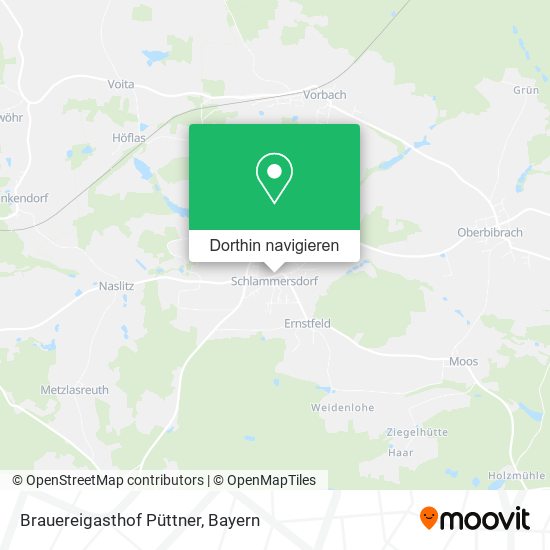 Brauereigasthof Püttner Karte