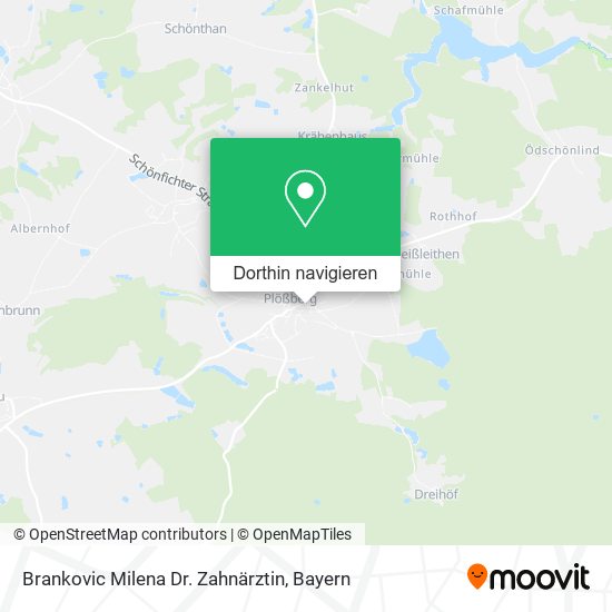 Brankovic Milena Dr. Zahnärztin Karte