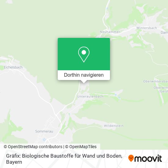 Gräfix: Biologische Baustoffe für Wand und Boden Karte
