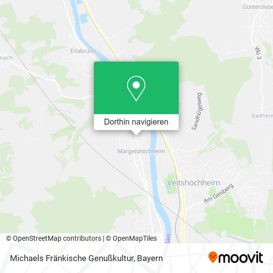 Michaels Fränkische Genußkultur Karte