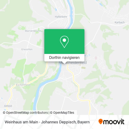 Weinhaus am Main - Johannes Deppisch Karte