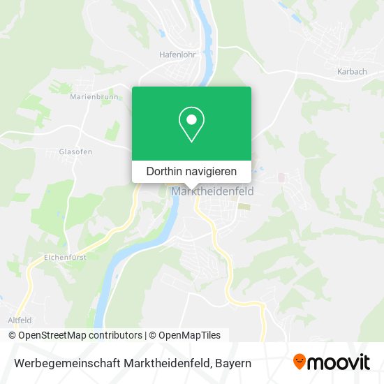 Werbegemeinschaft Marktheidenfeld Karte
