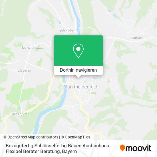 Bezugsfertig Schlüsselfertig Bauen Ausbauhaus Flexibel Berater Beratung Karte