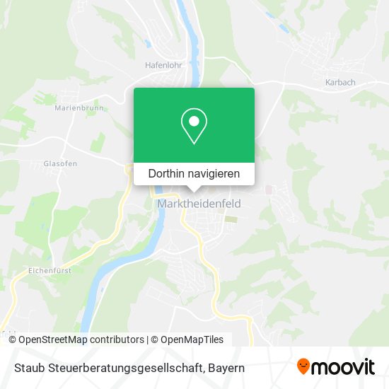 Staub Steuerberatungsgesellschaft Karte
