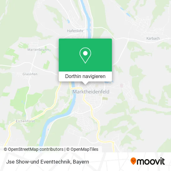 Jse Show-und Eventtechnik Karte