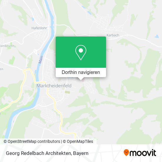 Georg Redelbach Architekten Karte