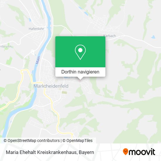 Maria Ehehalt Kreiskrankenhaus Karte