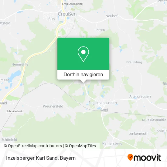 Inzelsberger Karl Sand Karte