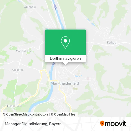 Manager Digitalisierung Karte