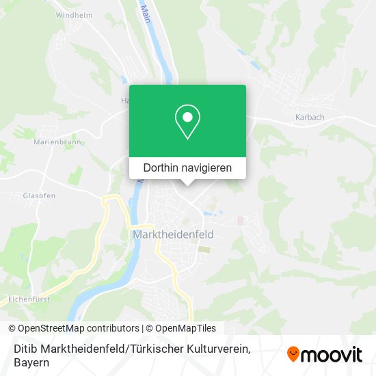 Ditib Marktheidenfeld / Türkischer Kulturverein Karte