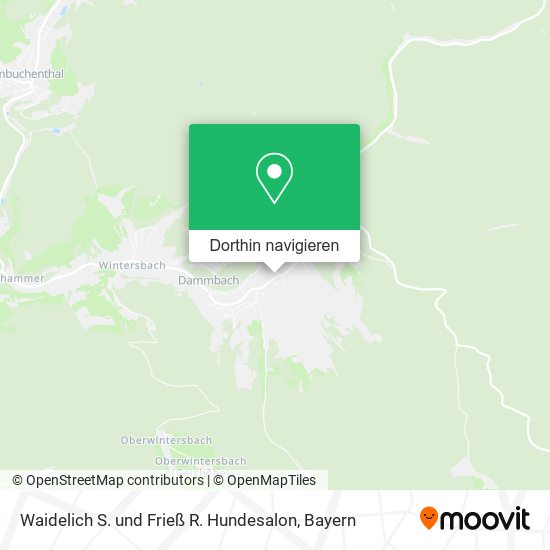 Waidelich S. und Frieß R. Hundesalon Karte