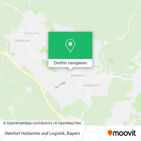 Reinfurt Holzernte und Logistik Karte