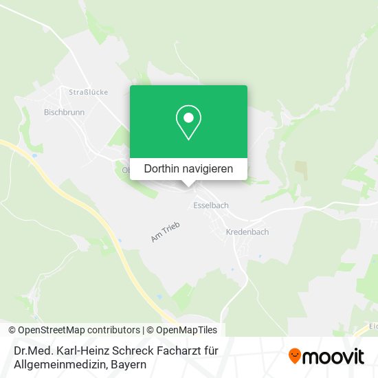 Dr.Med. Karl-Heinz Schreck Facharzt für Allgemeinmedizin Karte