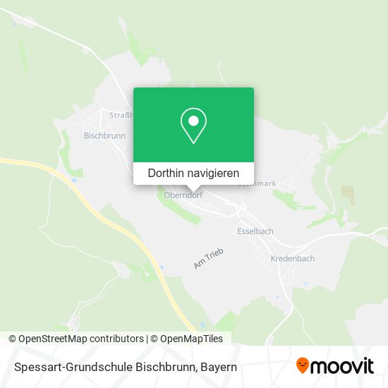 Spessart-Grundschule Bischbrunn Karte
