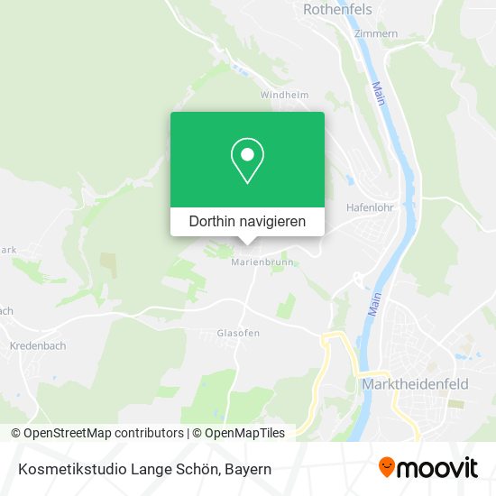 Kosmetikstudio Lange Schön Karte