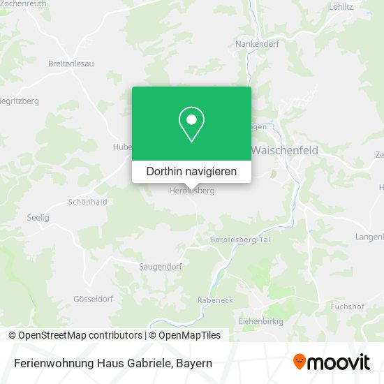 Ferienwohnung Haus Gabriele Karte