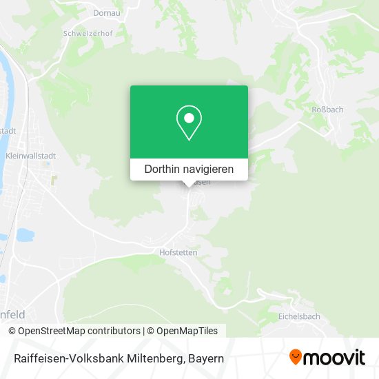Raiffeisen-Volksbank Miltenberg Karte