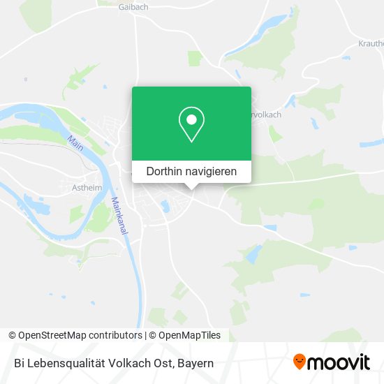 Bi Lebensqualität Volkach Ost Karte