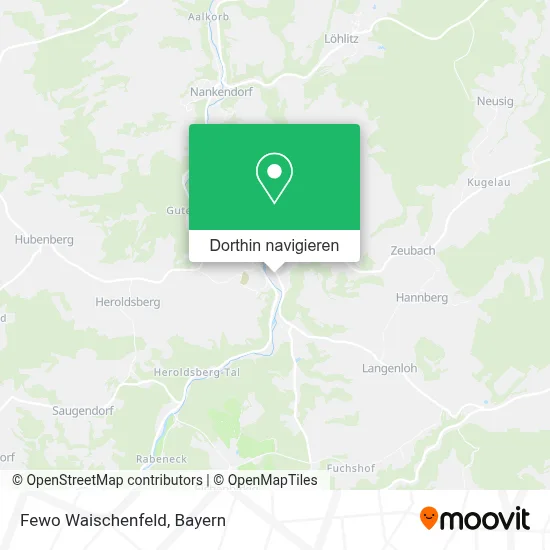 Fewo Waischenfeld Karte