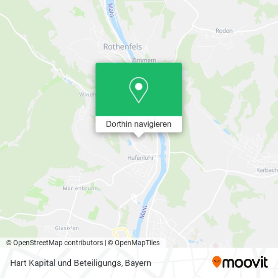 Hart Kapital und Beteiligungs Karte