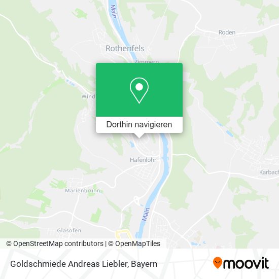 Goldschmiede Andreas Liebler Karte
