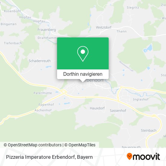 Pizzeria Imperatore Erbendorf Karte