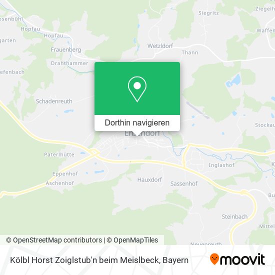 Kölbl Horst Zoiglstub'n beim Meislbeck Karte