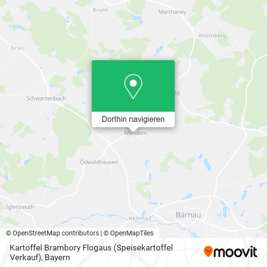 Kartoffel Brambory Flogaus (Speisekartoffel Verkauf) Karte