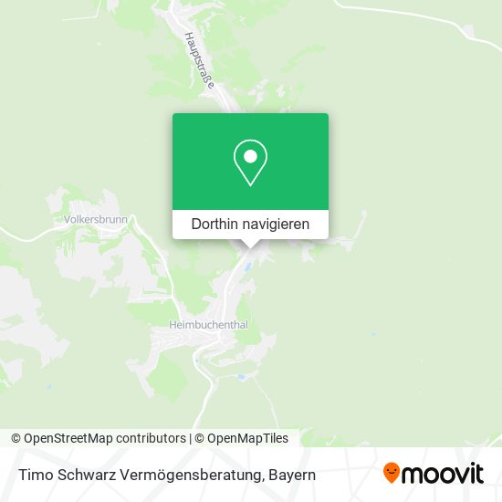 Timo Schwarz Vermögensberatung Karte