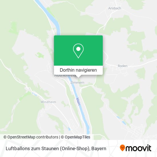 Luftballons zum Staunen (Online-Shop) Karte