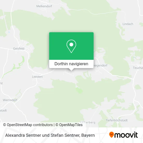 Alexandra Sentner und Stefan Sentner Karte