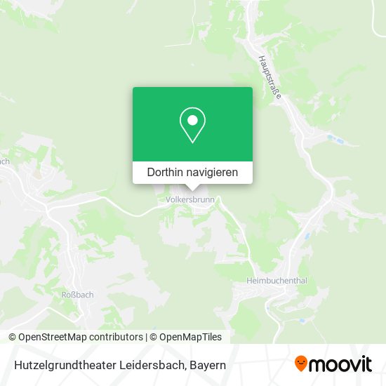 Hutzelgrundtheater Leidersbach Karte