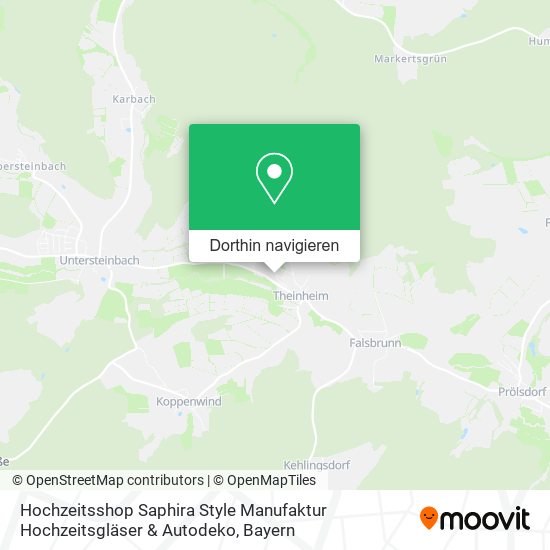 Hochzeitsshop Saphira Style Manufaktur Hochzeitsgläser & Autodeko Karte
