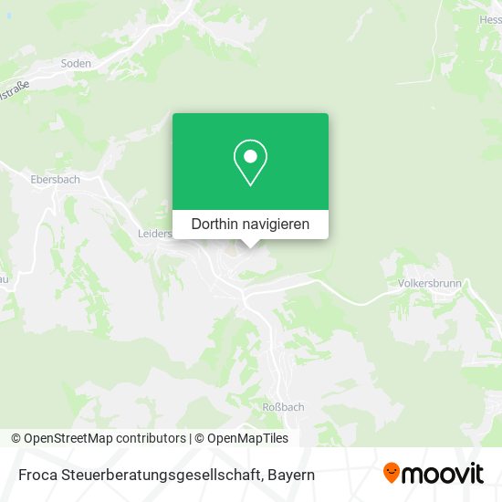 Froca Steuerberatungsgesellschaft Karte